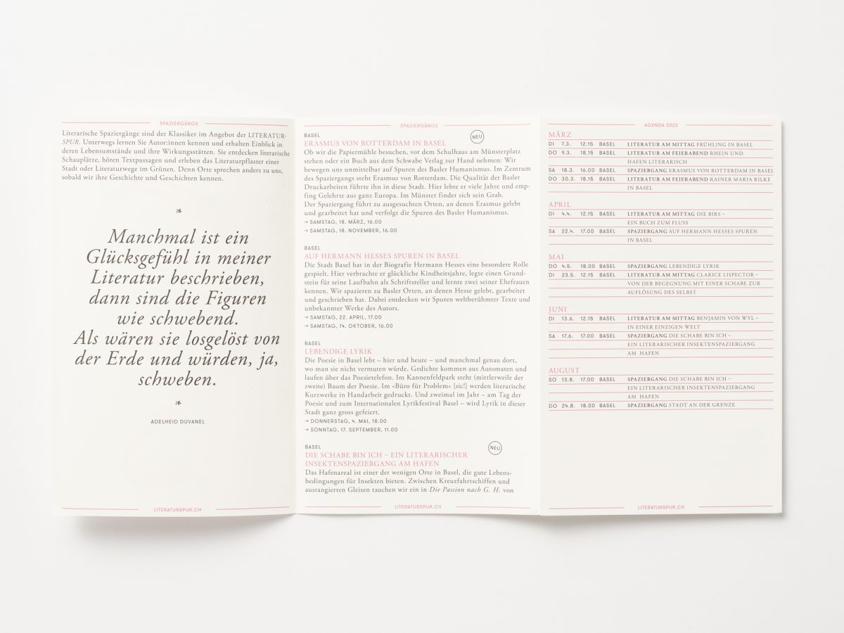 Literaturspur