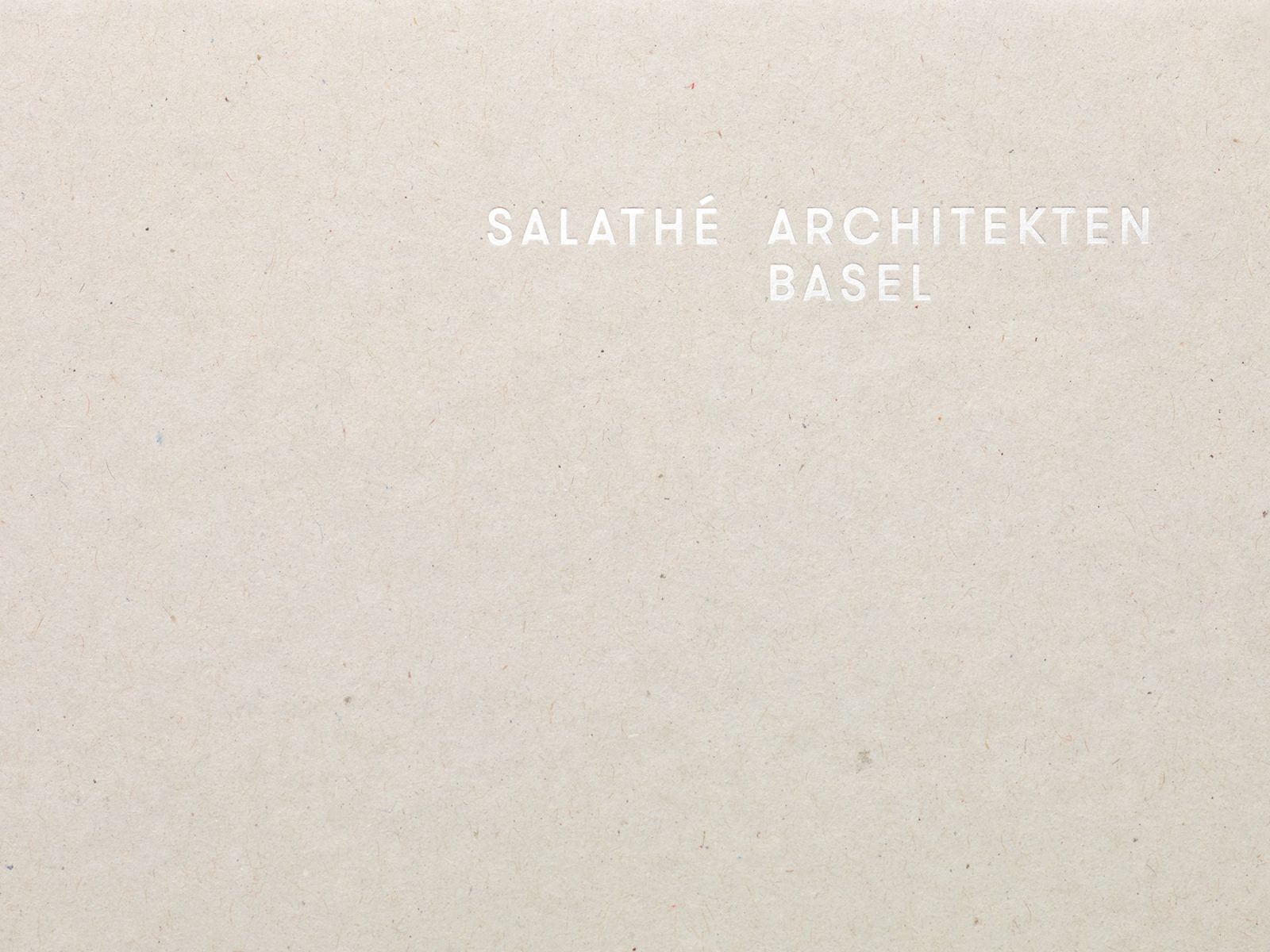 Salath&eacute; Architekten Basel